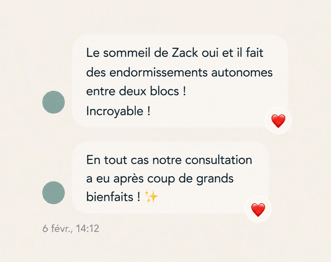 Témoignage d’une maman après une consultation sommeil pour son bébé